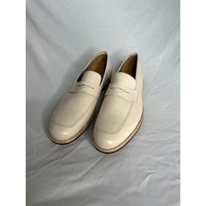 Mezlan Battani Calfskin Penny Loafer Bone